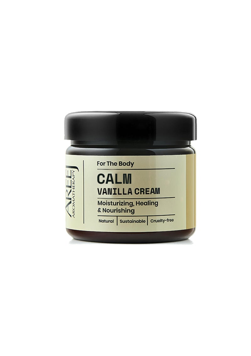 Areej vanilla moisturising body cream, 200 gm