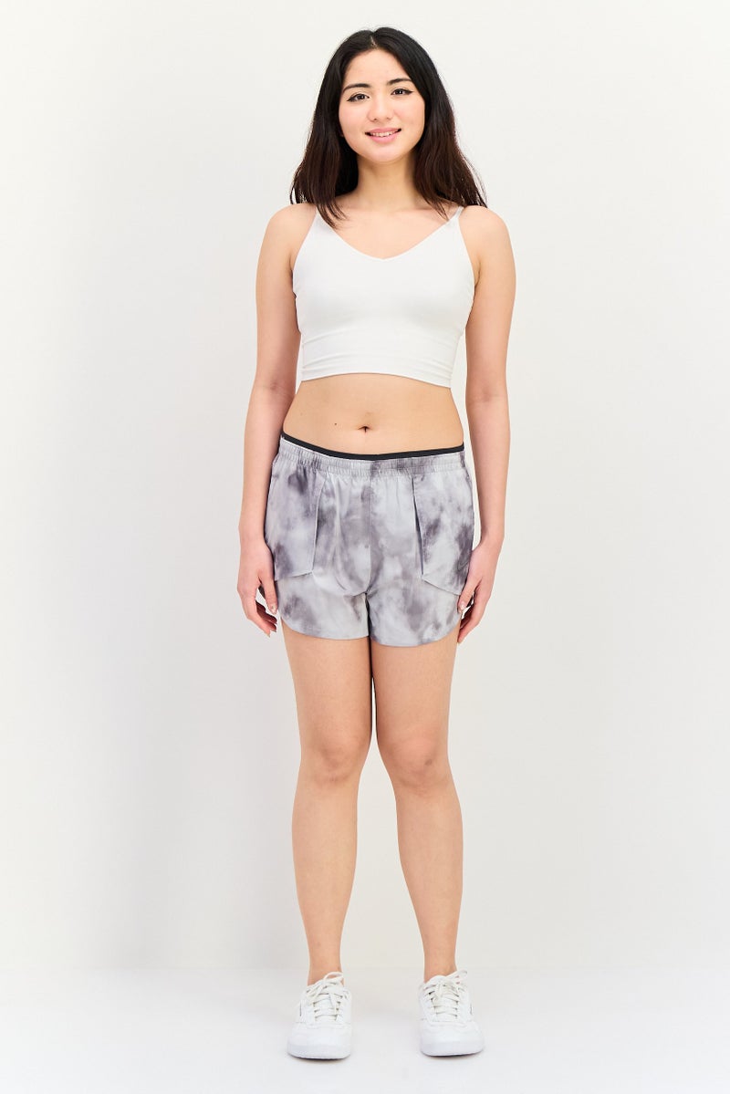 Nike Women Standard Fit 2 In 1 Running Shorts, Multicolor - Image 4