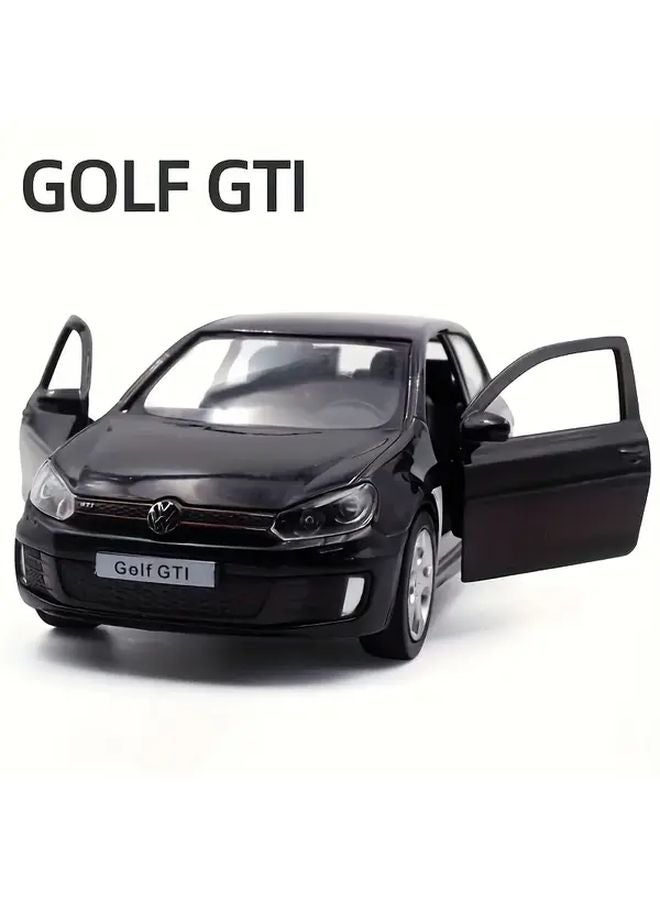 1 36 Scale VOLKSWAGEN GTI Silvery Alloy Die Cast Model Car Pullback Toy Gift - Image 5