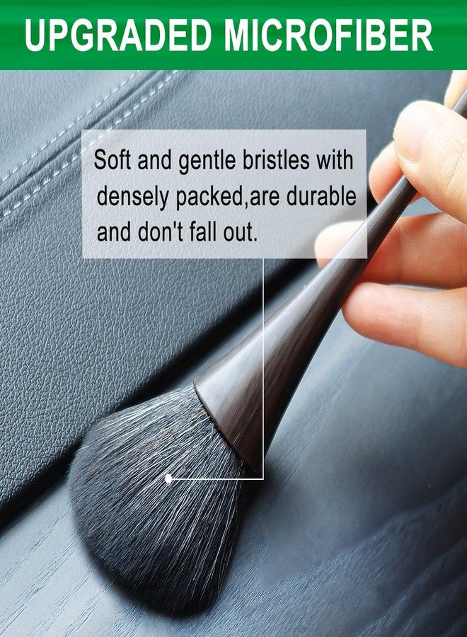 BAIDOON 2 Pack Exquisite Dusting Brush Kit, Small Dust Brushes, Feather Duster, Cleaning Brush Perfect for Models, Craf, Collectibles,Computers, Digital Devices, Car Interior, Musical Instruments - Image 2