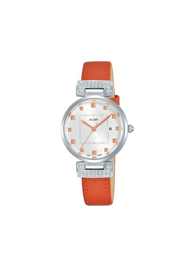Alba Leather Analog Watch AH7Q79X - Image 1
