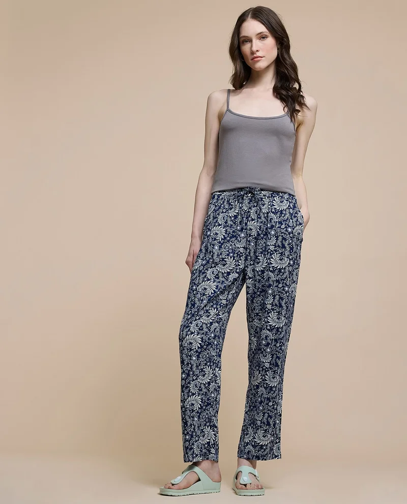 R&B Printed Pyjama Pants With Drawstring Waist