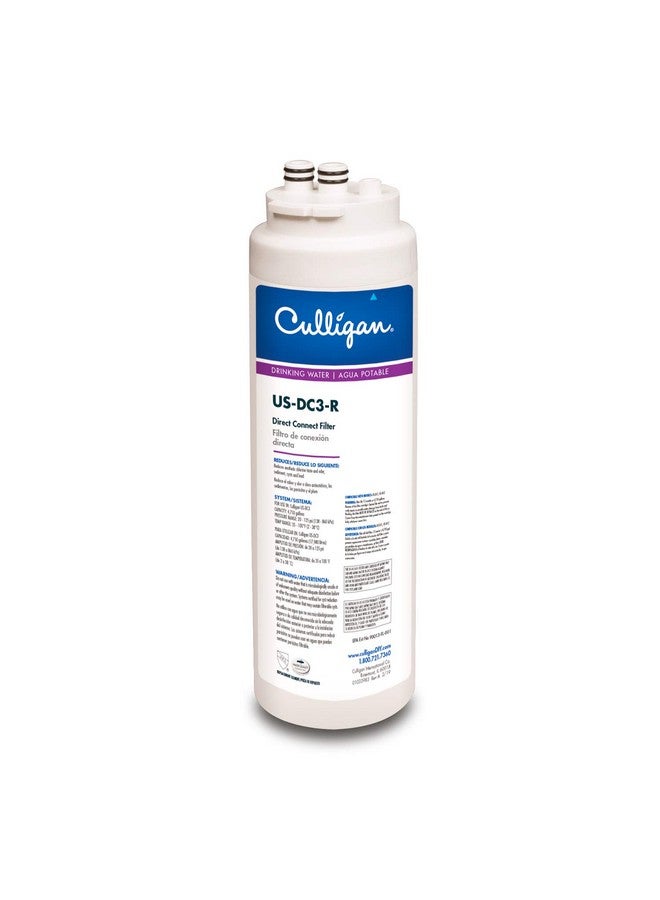 Culligan Culligan US-DC3-R Direct Connect Premium Water Filter Replacement Cartridge, 1 Count (Pack of 1), White
