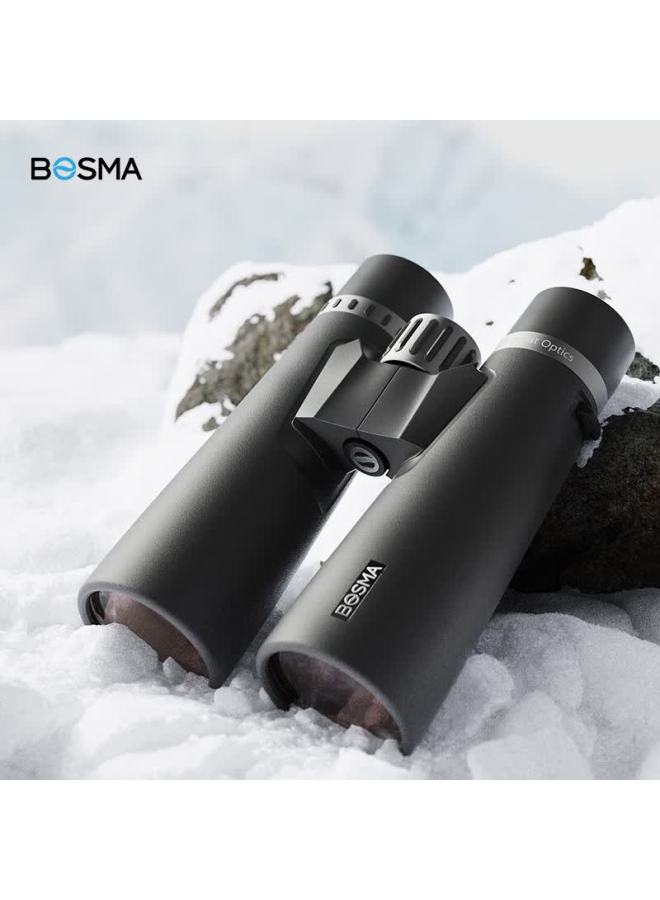 Bosma Optimist 3rd Generation 12x50ed Binoculars, High-power Hd, Flat-field, Macro, Nitrogen-filled, Waterproof, Large Eyepiece, Wide Field Of View - Image 4