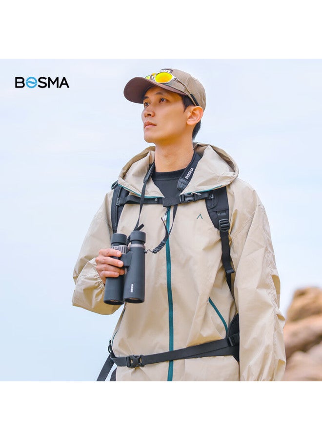 Bosma Optimist 3rd Generation 12x50ed Binoculars, High-power Hd, Flat-field, Macro, Nitrogen-filled, Waterproof, Large Eyepiece, Wide Field Of View - Image 1