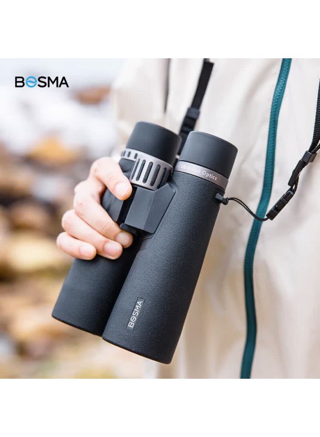 Bosma Optimist 3rd Generation 12x50ed Binoculars, High-power Hd, Flat-field, Macro, Nitrogen-filled, Waterproof, Large Eyepiece, Wide Field Of View - Image 2