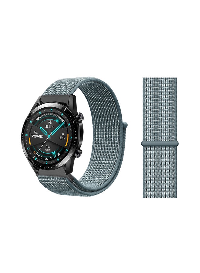Alyashmac Stylish Replacement Band For Huawei Watch GT/GT 2 46mm Celestial Teal
