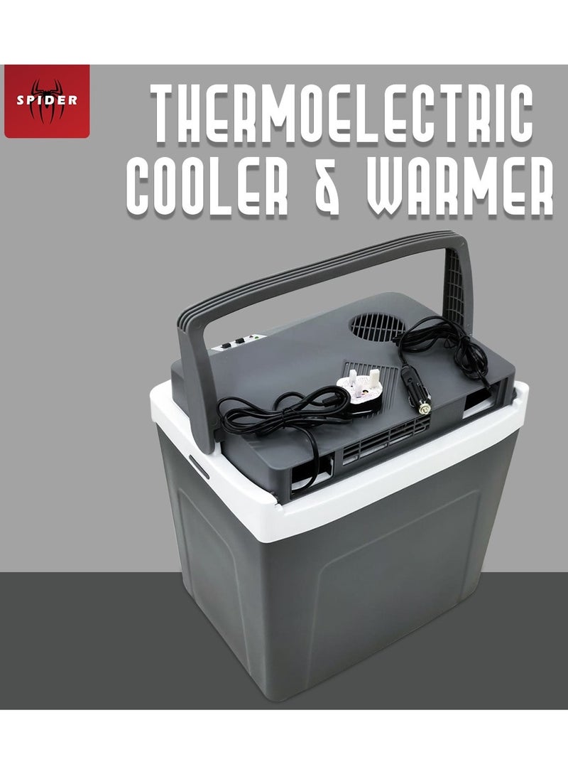 SPIDER Spider BL-125C 25 L Portable Car Refrigerator Thermo Electric Cooler & Warmer  - Image 1