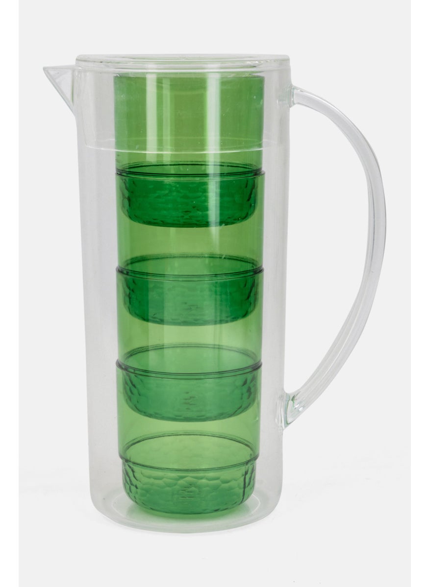 Phantom Chef - 5Pcs Water Pitcher Set, Transparent - Image 1