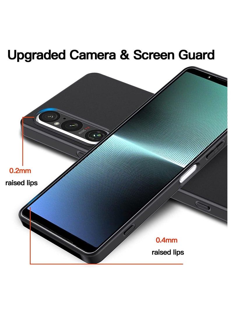 جراب Sony Xperia 1 V ، غطاء خلفي ناعم مقاوم للخدش ومقاوم للخدش ، جراب واقٍ لكامل الجسم مقاوم للصدمات لهاتف Sony Xperia 1 V - Image 4