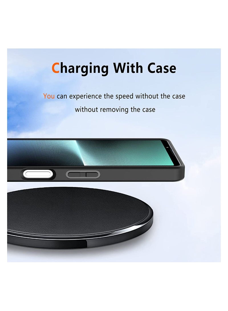 جراب Sony Xperia 1 V ، غطاء خلفي ناعم مقاوم للخدش ومقاوم للخدش ، جراب واقٍ لكامل الجسم مقاوم للصدمات لهاتف Sony Xperia 1 V - Image 5