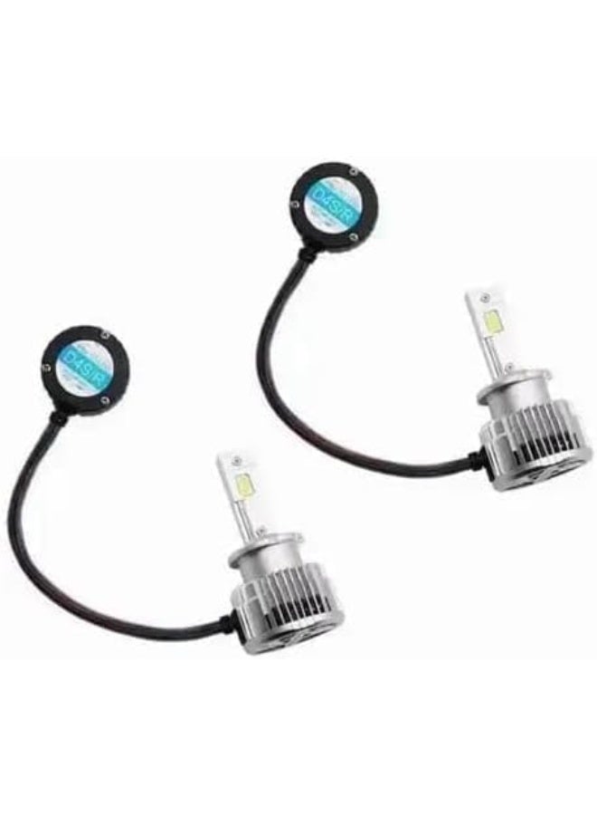 LED Headlight Conversion Kit, Bulb Type, Aluminum Heat Sink Design with Cooling Fan,D-Series - Image 4