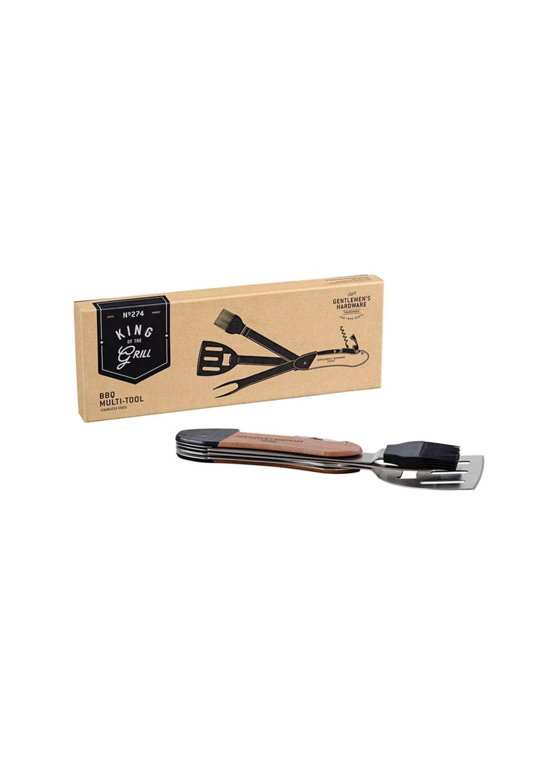 GENTLEMEN'S HARDWARE BBQ Multi Tool, Wood  - Image 3