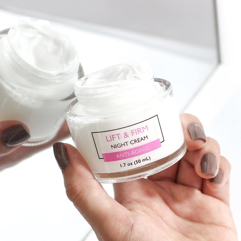 SpaScriptions Clinicals- Lift & Firm Day & Night Cream Set with Collagen - 2 Pack (1.7oz) - Image 5