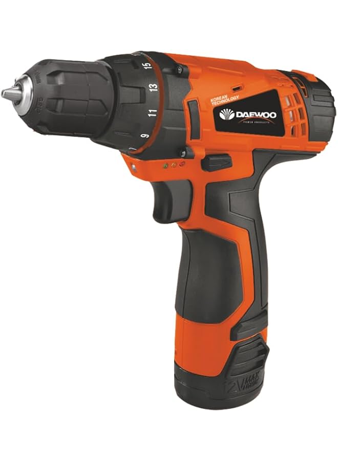 DAEWOO Cordless Drill 12 V With Lithium Battery - Image 1