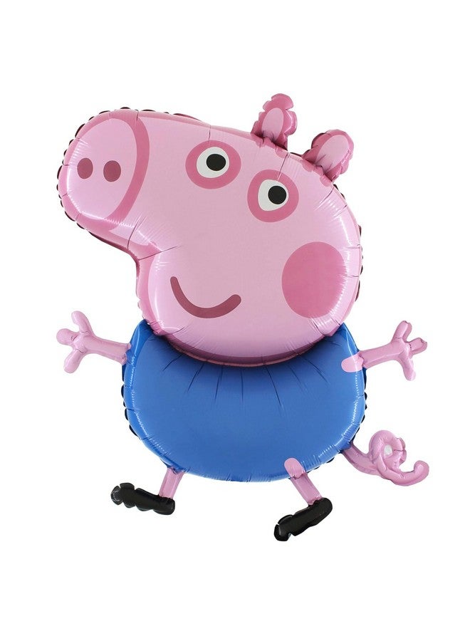 GRABO غرابو® 37 بوصة جورج - شخصيات بيبا - بالون فويل - بالونات حفلات الأطفال
