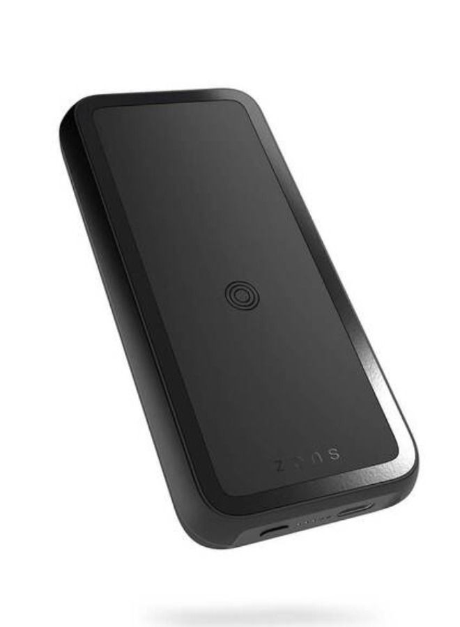 ZENS 10.000 mAh Wireless Power Bank MagSafe Compatible - Black - Image 1