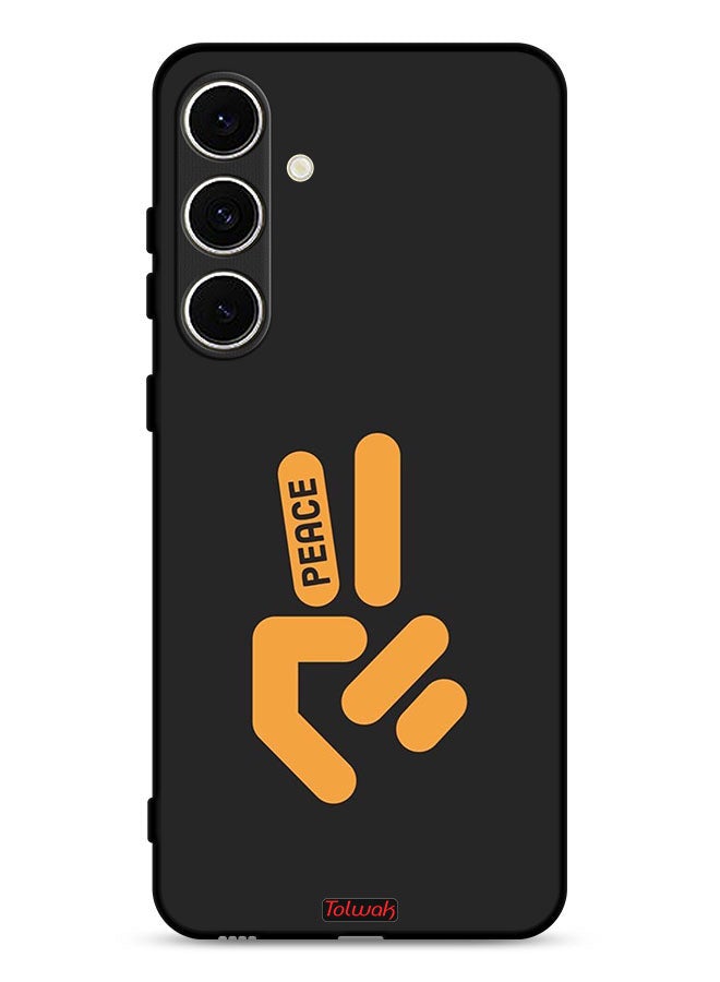 Tolwak Samsung Galaxy S24 FE 5G Protective Case Cover Peace - Image 1