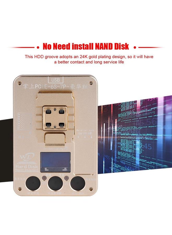 Thoraya - WL PCIE NAND Flash IC Programmer For iPhone 6S 6SP 77P 5SE iPad Pro Hard Disk Repair Instrument - Image 1