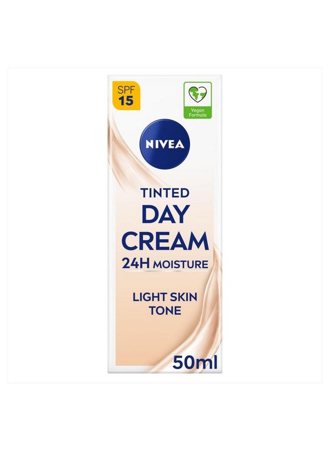 Nivea Nivea Visage Daily Essentials Tinted Moisturising Day Cream Natural SPF 15 (50ml) - Image 1
