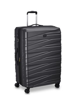 DELSEY Paris Tiphanie 82cm Hardcase 4 Double Wheel Expandable Check-In Luggage Trolley Case Grahite - 00389283101ME  - Image 2