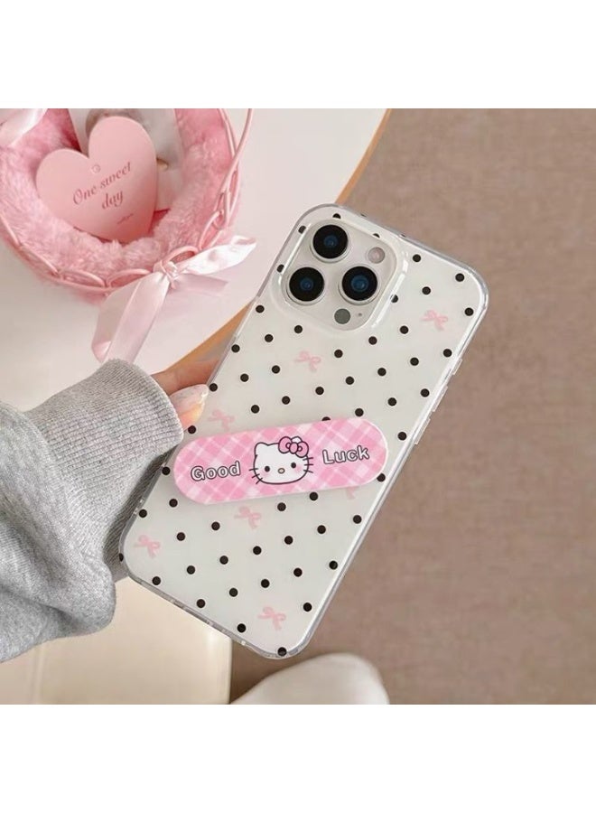 NIBEMINENT Polka Luck Protective TPU Case Cover For iPhone 15 Plus - Image 3