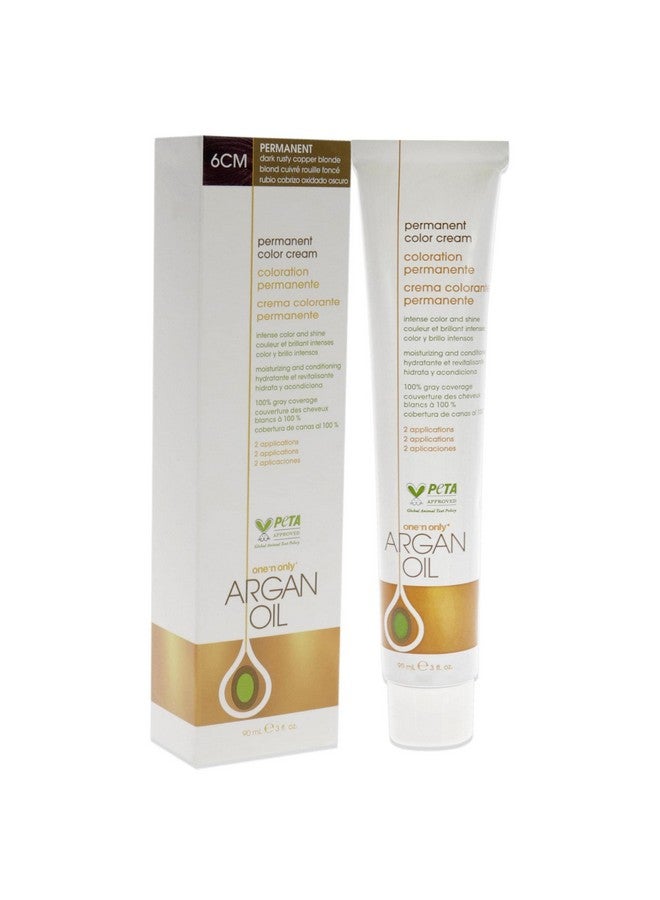 One N Only Onenonly Argan Oil Permanent Color Cream 6Cm Dark Rusty Copper Blonde Hair Color Unisex 3 Oz - Image 4