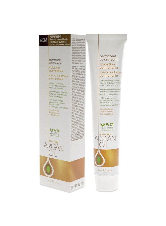 One N Only Onenonly Argan Oil Permanent Color Cream 6Cm Dark Rusty Copper Blonde Hair Color Unisex 3 Oz - Image 5