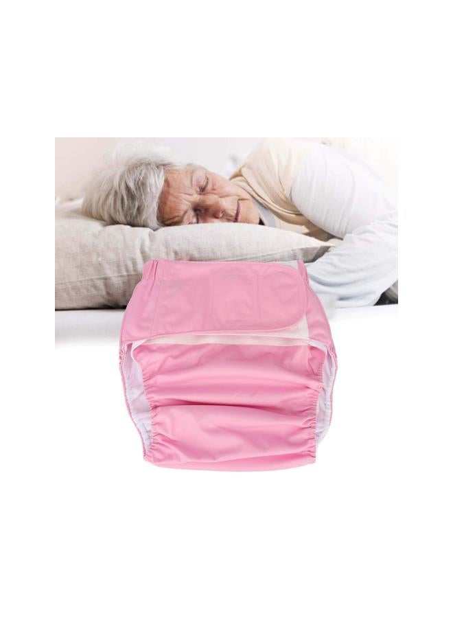 silvercnc Adult Cloth Diaper, Pocket Nappies For Elderly Incontinence Reusable Adult Elderly For Pocket Pocket Swim Nappy Adults For Pocket Nappies Nappies Cloth Diapers (Pink) - Image 1