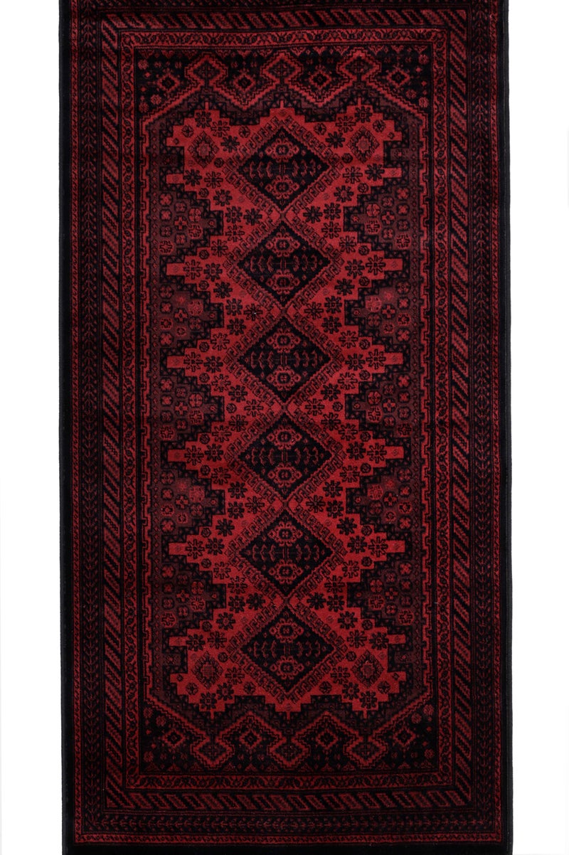 Alkaffary Carpet Balkh High quality with distinctive modern design Size 2.40x3.40 , Color Red - Image 1