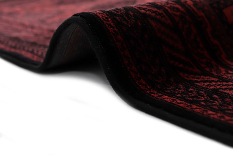 Alkaffary Carpet Balkh High quality with distinctive modern design Size 2.40x3.40 , Color Red - Image 4