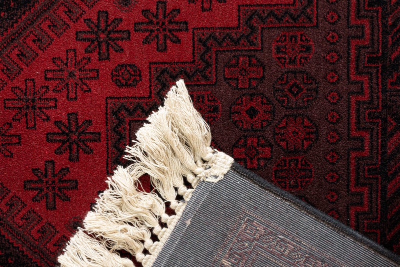 Alkaffary Carpet Balkh High quality with distinctive modern design Size 2.40x3.40 , Color Red - Image 3