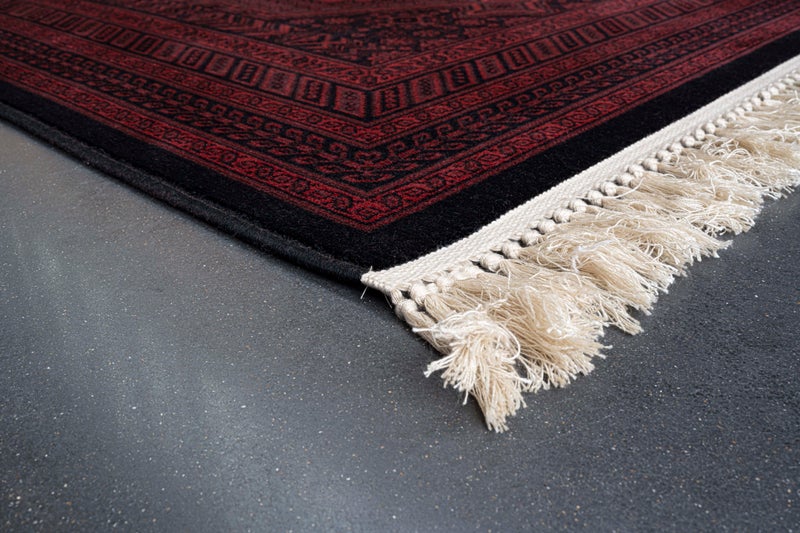 Alkaffary Carpet Balkh High quality with distinctive modern design Size 2.40x3.40 , Color Red - Image 2