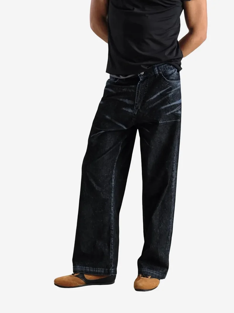 جيستو GIESTO Baggy Fit Denim Jeans