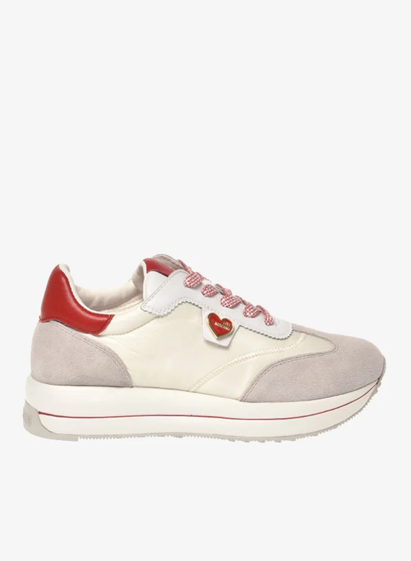 Love Moschino Lace Up Low Top Sneakers