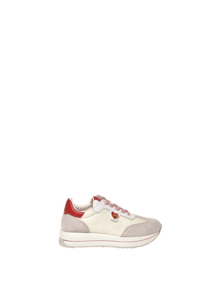 Love Moschino Lace Up Low Top Sneakers  - Image 1