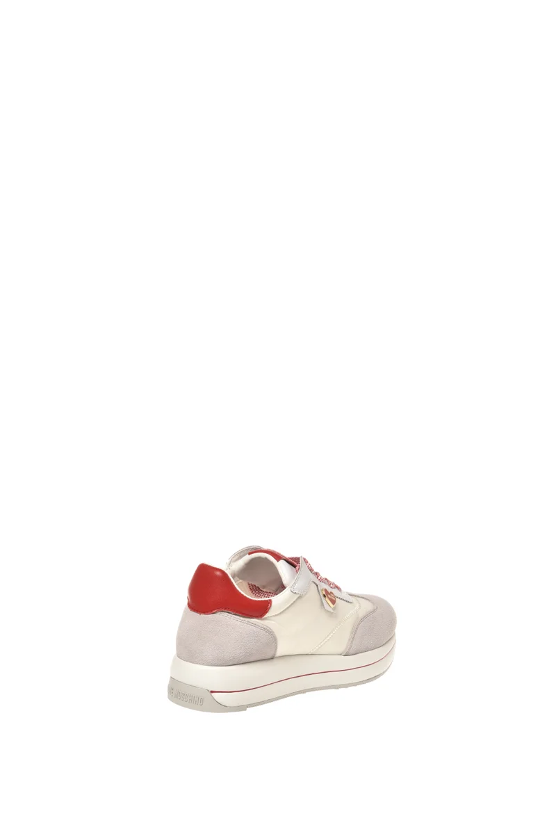 Love Moschino Lace Up Low Top Sneakers