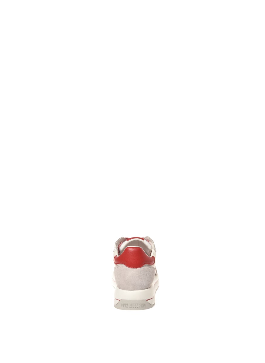 Love Moschino Lace Up Low Top Sneakers  - Image 2