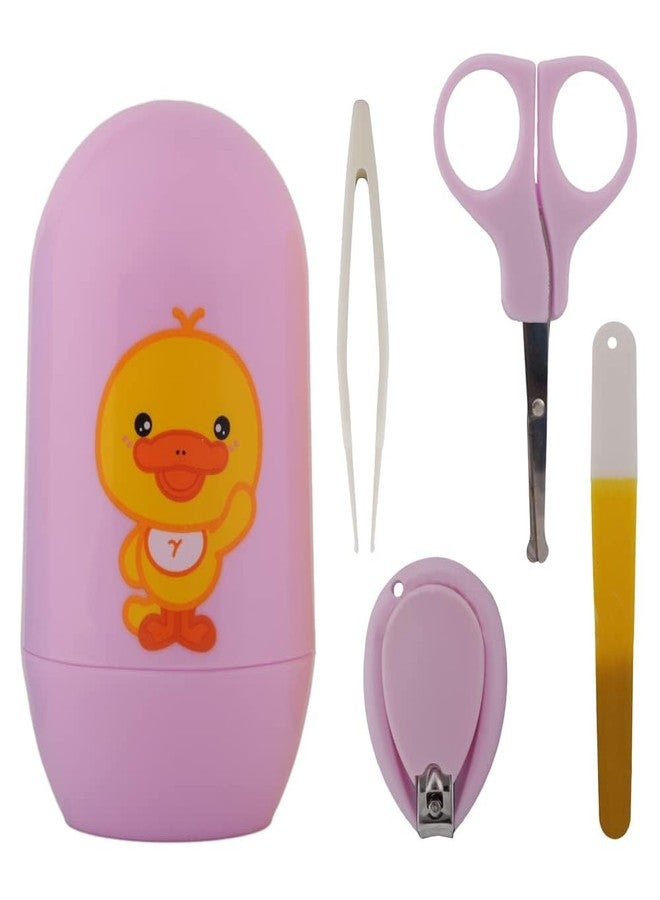 Alya The Cheeky Kidzz Baby Infant and Toddler Grooming Nail Cutter Kit with Scissors/Baby Nail Clipper Safety Cutter & Manicure Pedicure Care Kit & Baby & Soft Silicone Fresh Fruit Food Nibbler (Design 1) - Image 4