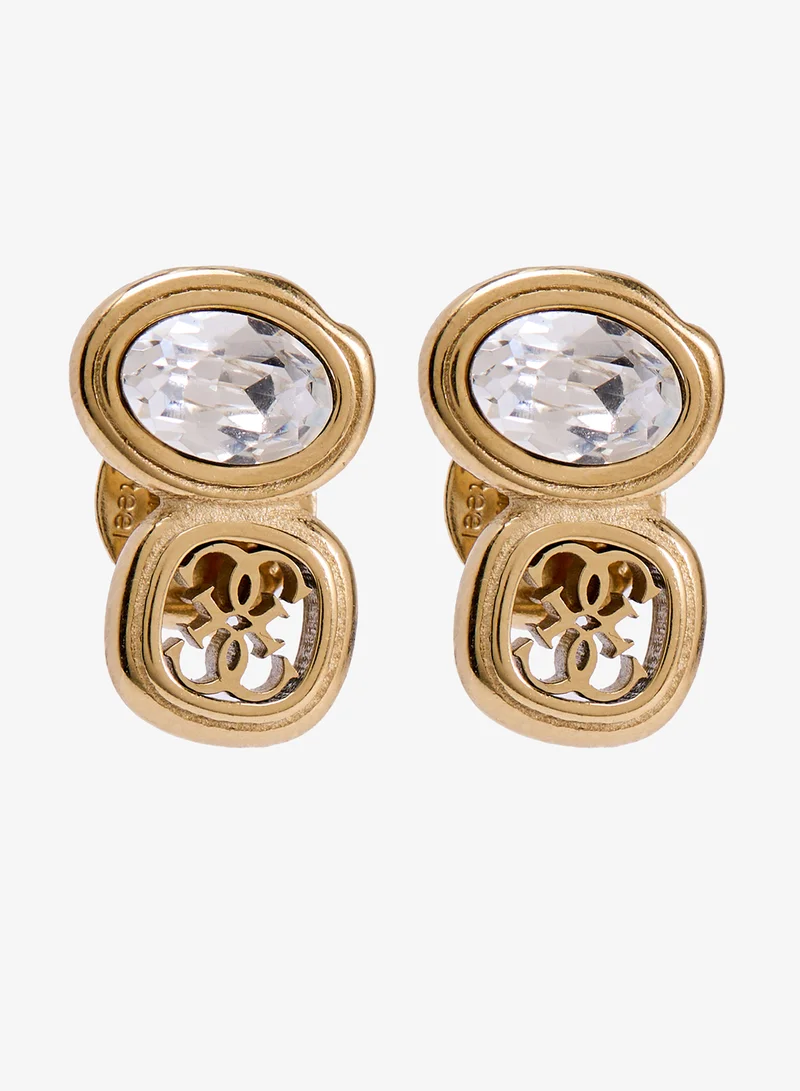 GUESS Mamounia Logo Earrings