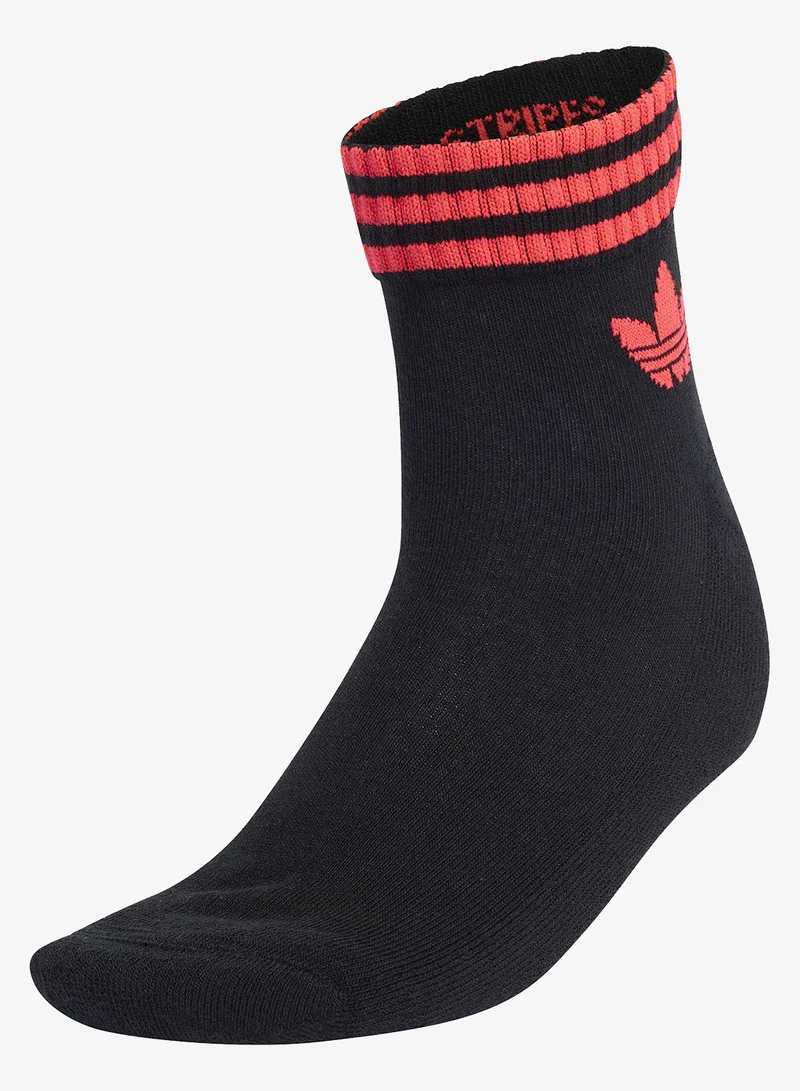 adidas Originals 3 Pack 3-Stripes Ankle Socks