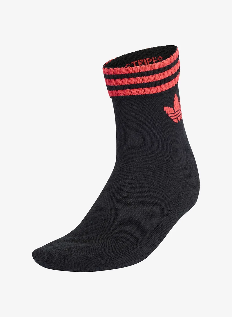 adidas Originals 3 Pack 3-Stripes Ankle Socks