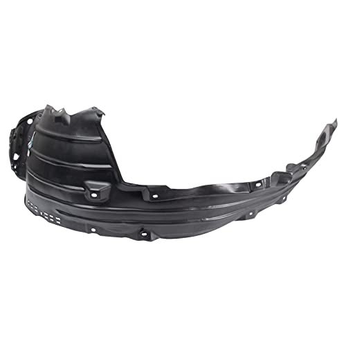 TRQ Front Left Inner Fender Liner Black Drivers Side Compatible with 2017-2022 Honda CR-V HO1248165 - Image 1
