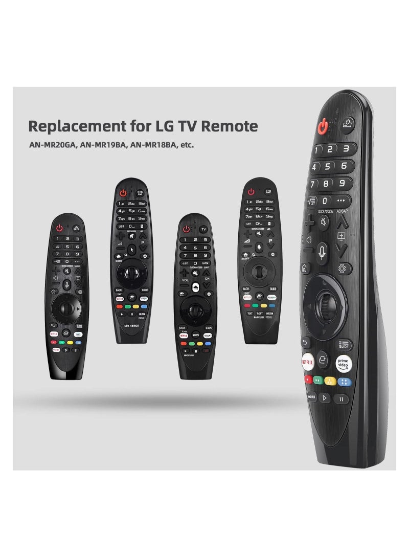 Universal for LG Magic Remote Control, Replacement for LG LED OLED LCD 4K UHD Smart TV, with Buttons for Netflix, Prime Video - Image 4