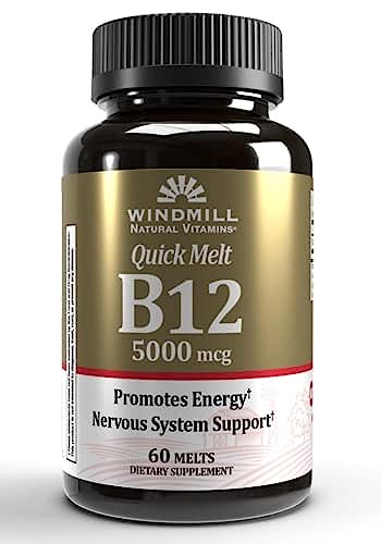 Windmill Quick Melt Vitamin B12 5000 MCG Dietary Supplement 60 Count 1 - Image 2
