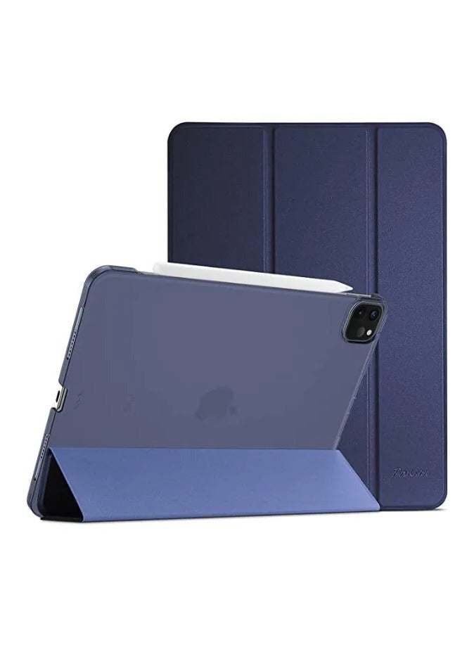 بروتيكت حافظة مغناطيسية لجهاز iPad Pro مقاس 13 بوصة (2024) من PROTECT | غطاء سيليكون نحيف مع حامل ثلاثي قابل للطي | خاصية التشغيل والإيقاف التلقائي | تصميم خفيف الوزن | باللون الرمادي - Image 1