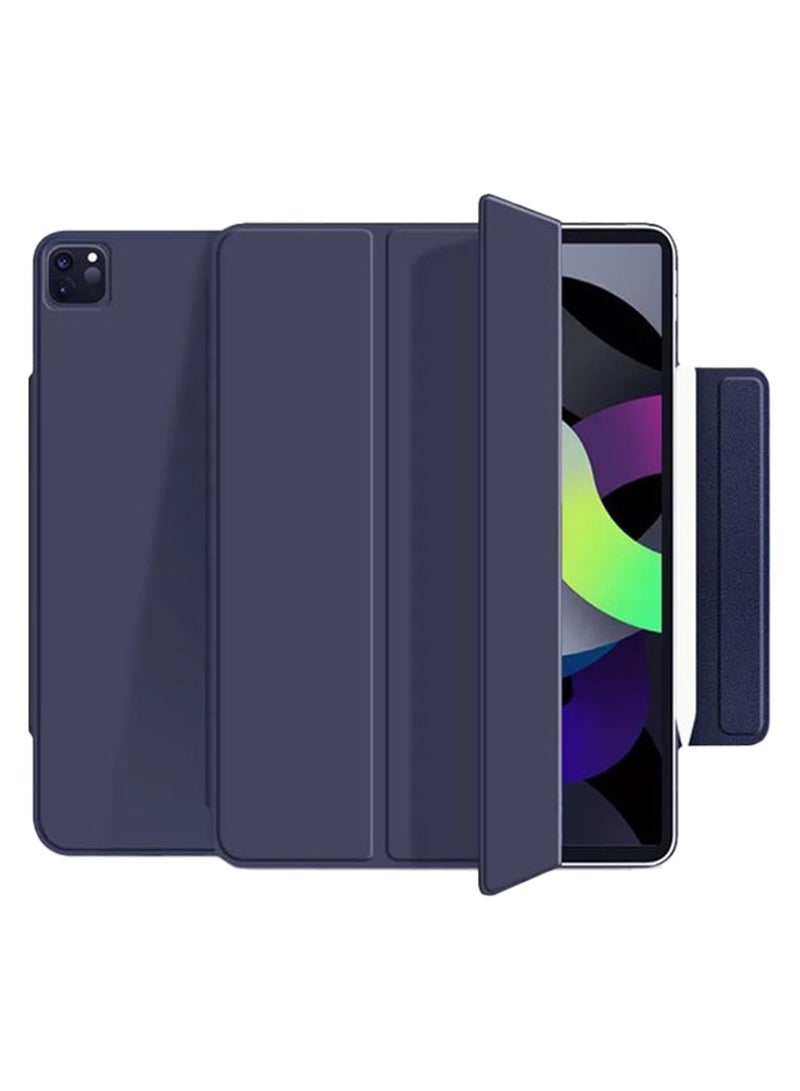 بروتيكت حافظة مغناطيسية لجهاز iPad Pro مقاس 13 بوصة (2024) من PROTECT | غطاء سيليكون نحيف مع حامل ثلاثي قابل للطي | خاصية التشغيل والإيقاف التلقائي | تصميم خفيف الوزن | باللون الرمادي - Image 2