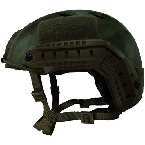 LOOGU Fast BJ Base Jump Tactical Helmet for Airsoft with 12-in-1 Headwear - Image 3