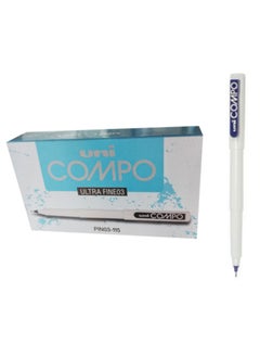 Uniball 12-Piece Uni Compo 0.3mm Tip Blue Ink  - Image 1