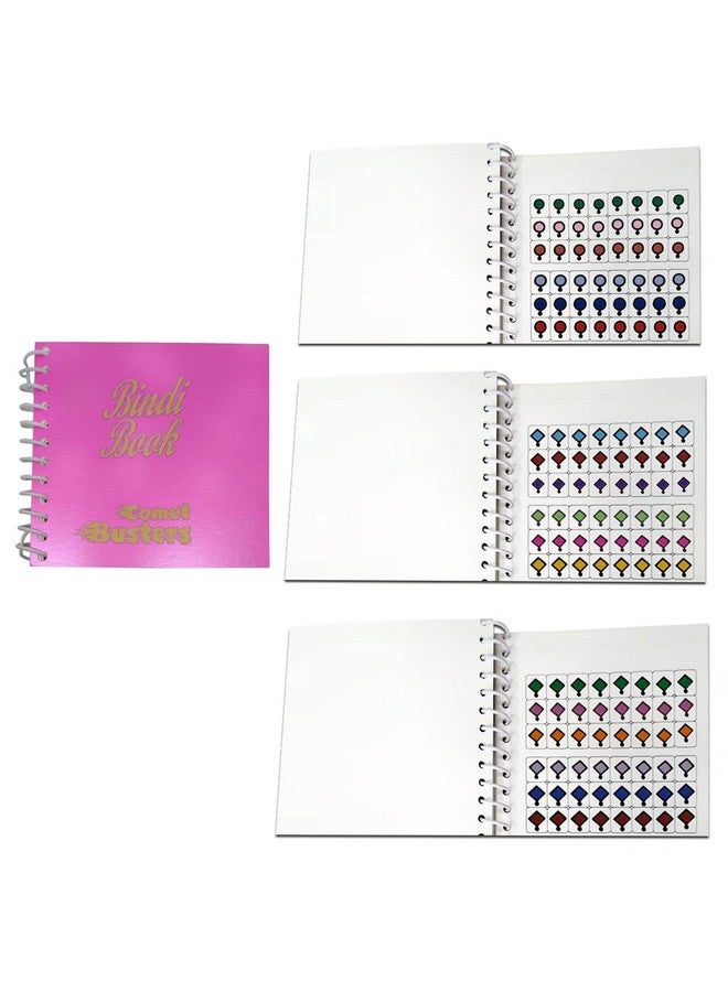 Comet Busters The Mini Bindi Book 6-384 Basic Bindis (Multicolor) - Image 2